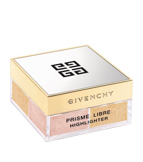 givenchy mini holiday prisme libre loose setting and finishing powder|Givenchy prisme libre pressed powder.